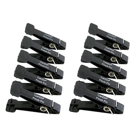 Fabrication Enterprises Replacement Pinchpins, Black - Extra Heavy - 10 Each 10-0845-10